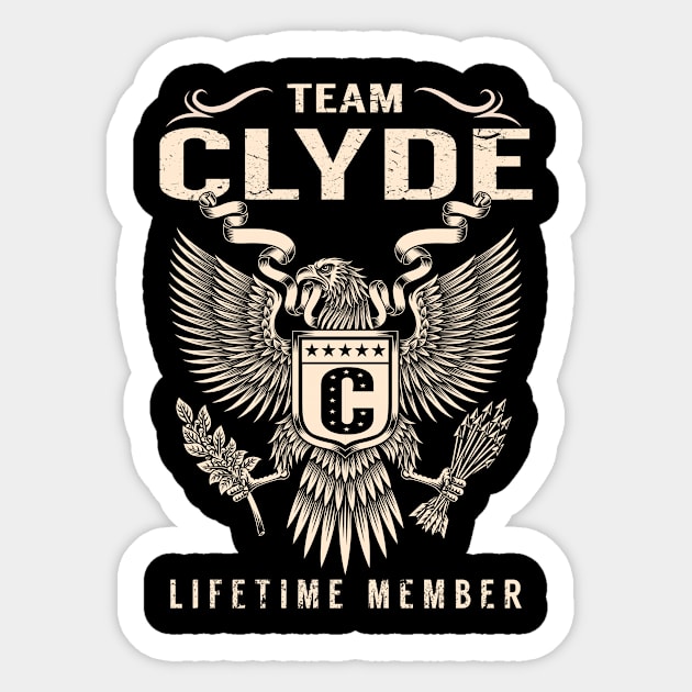 CLYDE Sticker by Cherlyn